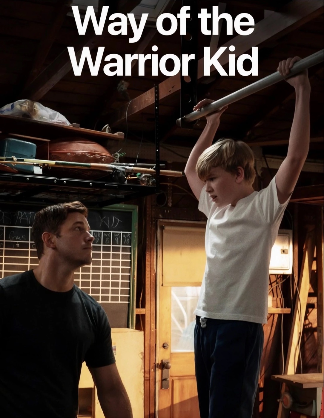 Chris Pratt and Jude Hill in Way of the Warrior Kid